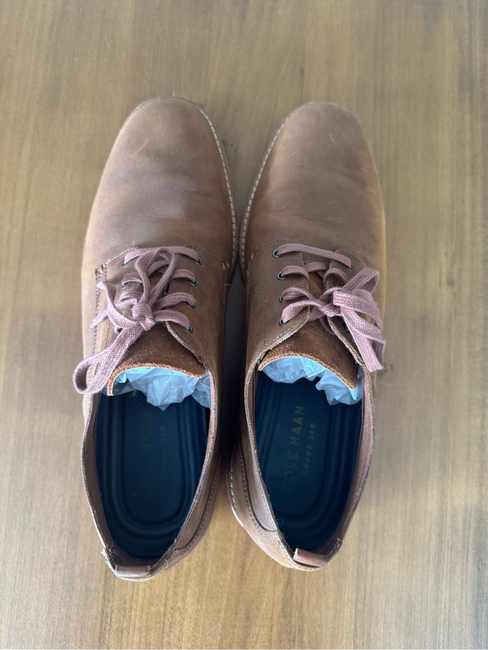 Cole Haan Grand.360 Brown Leather Oxford Dress Shoes Men’s Size 12 C29703